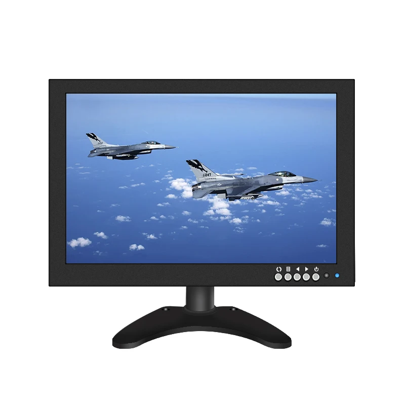 
12v cctv bnc monitor 10.1 inch dc lcd display with popular customize 