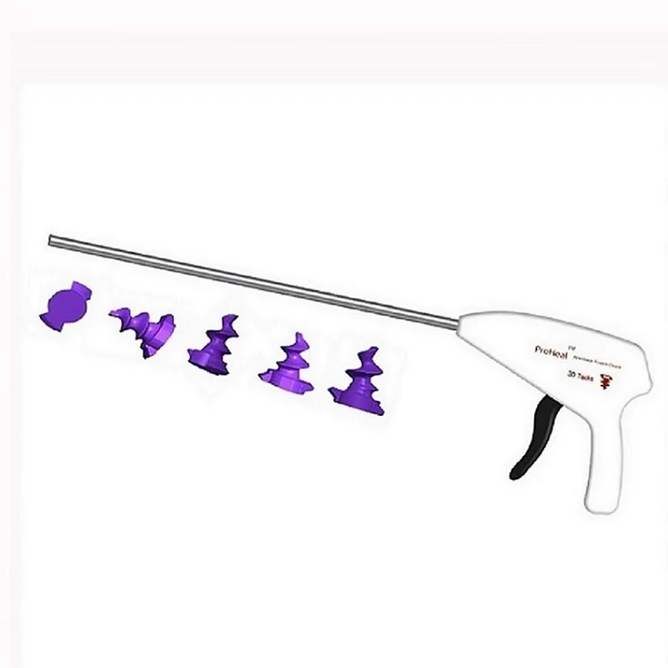 Hot Sale High Quality Disposable Plga Absorable Mesh Fixation Hernia Stapler for Surgery