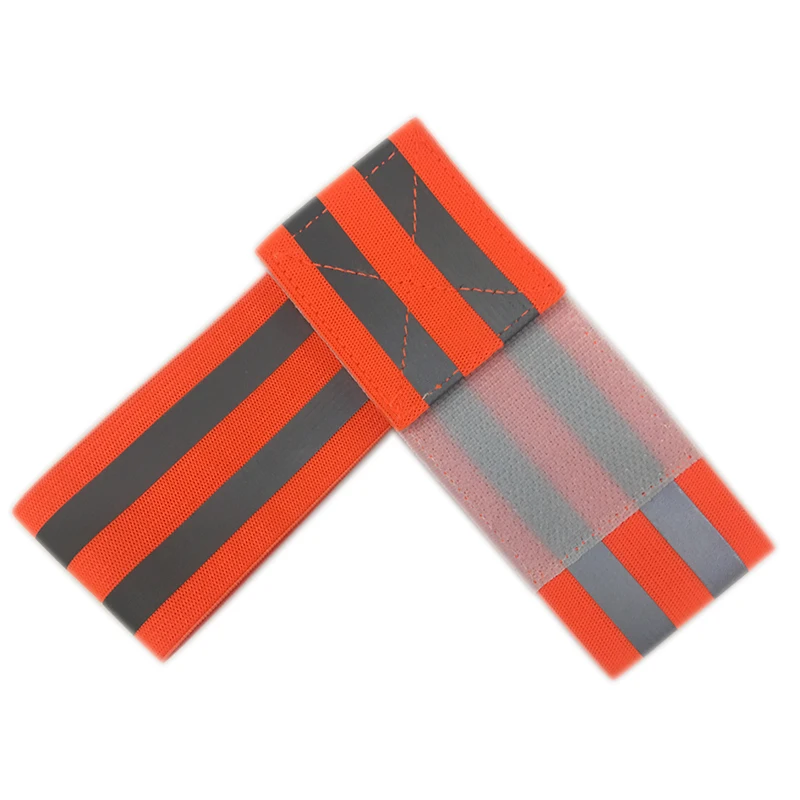 Reflective Elastic Bands Reflective Wristband Ankle Band for Night Cycling Reflective Armband