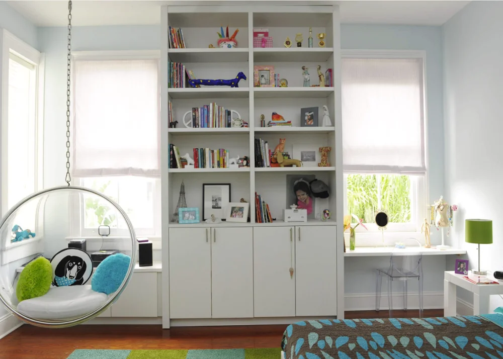 Modern Office Black Aluminum Frame Glass Door Bookshelves