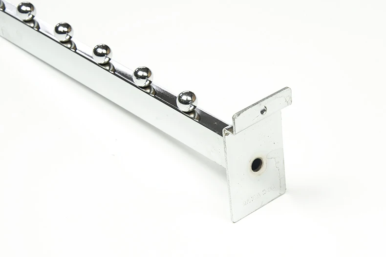 Труба 15*30 мм фабрика Фошань металлическая хромированная круглая трубка крючок для демонстрации одежды