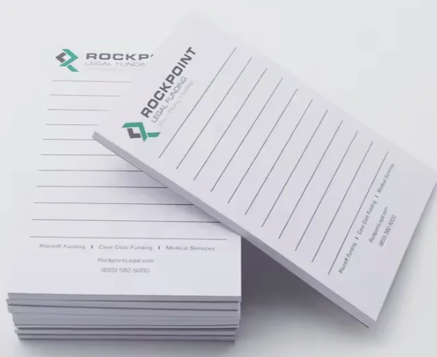 Custom Logo Printed Pocket Business Notepads Easily Tear off Office Stationery Supplies for Promotion