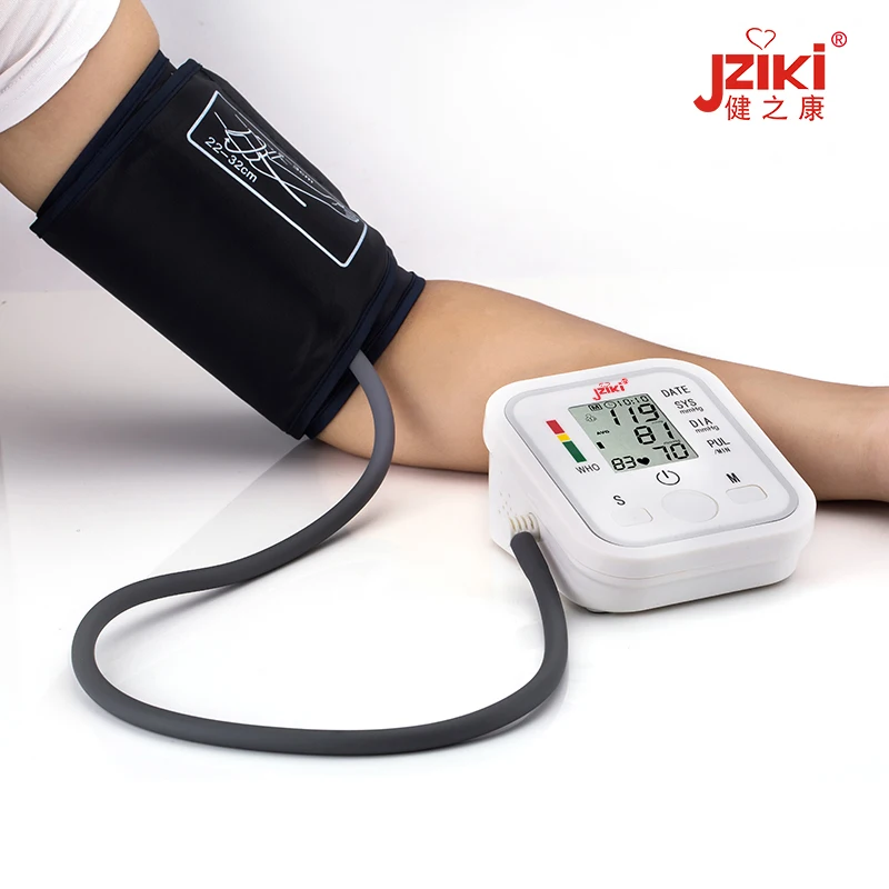 Best selling 50000pcs stock Automatic Electronic arm blood pressure monitor tensiometro