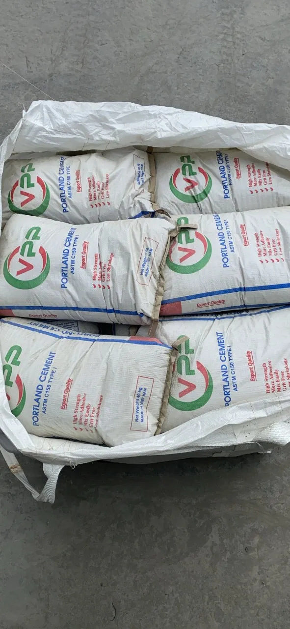 1 Ton Of Cement Competitive Use Quality Price Package Bag Application Support OEM Custom Logo Supplier VPP Cement Vietnam