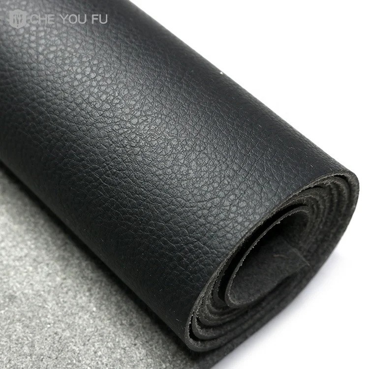  In Stock Ready To Ship Black Nappa Skin Thin Leather Fabric High