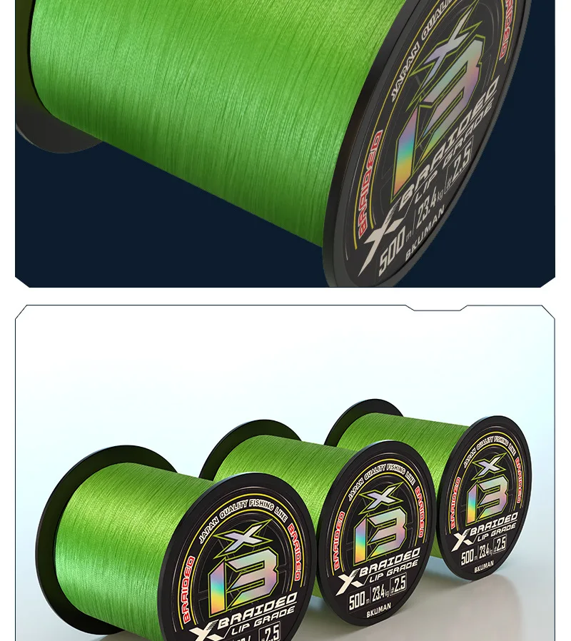 12+1 Braided PE Line Ultra-Long Throw Special Smooth Powerful Horse Black Fish Line Strong Pulling Force 131 PE Line Fishing