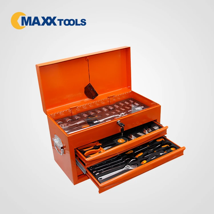 124pcs hand tool set mechanical tool kit Auto repair tools
