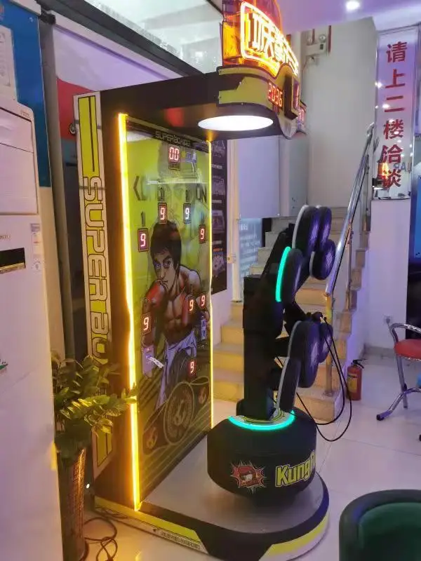 New Product Coin Operated Punch Amusement Sports Playing Hit Target For Boys Boxing Game Machine