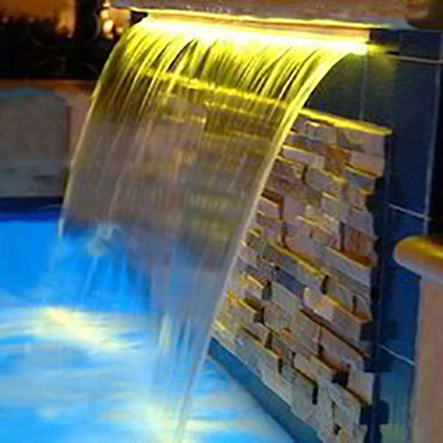 Наружные искусственные водопады садовый водный бассейн Каскадный водопад фонтан