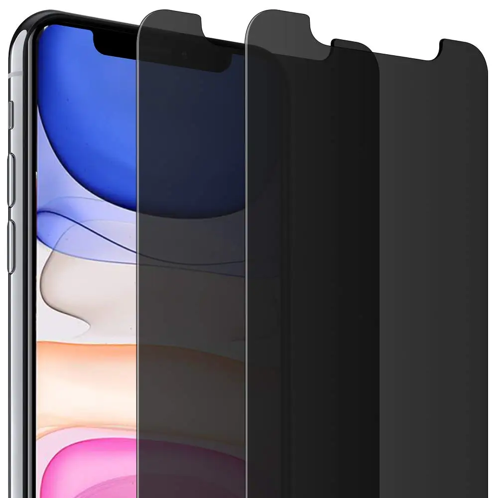 
Для iPhone11Pro закаленное стекло конфиденциальность анти шпионская Защита экрана для iPhoneX мобильный телефон 2 упаковки 