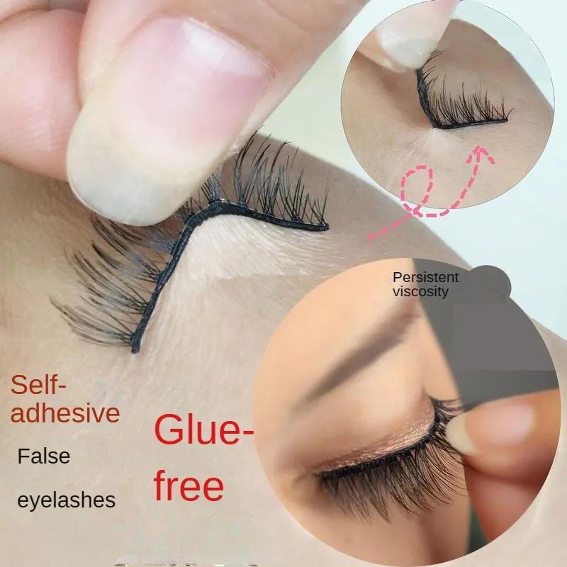 3d natural magnetic  russian volume mink individual eyelash extension c d curl segment pre-cut extension kit eyelashes