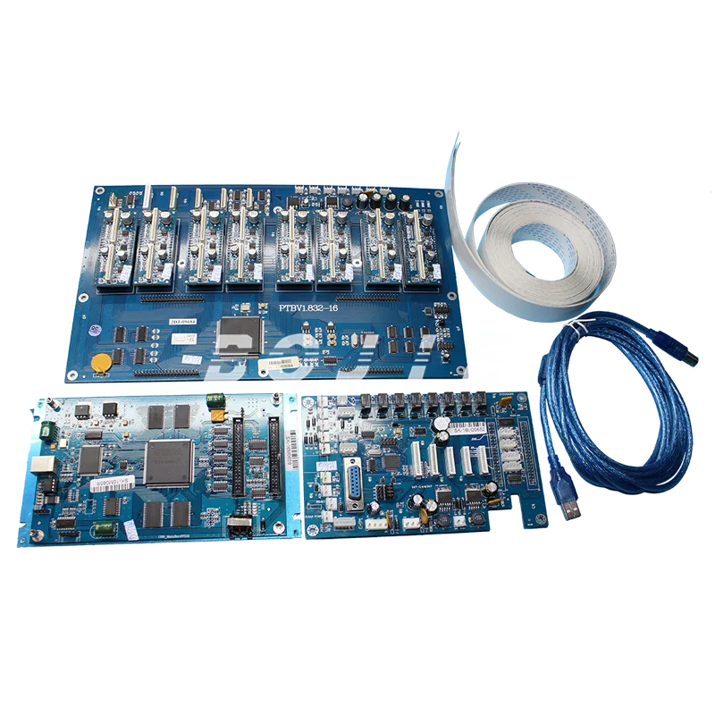 New Seiko Spare Parts SPT 510/1020 Set Board 6H/8H/12H/16H Board Kit for Infinity/Icontek/Challenger Inkjet Printer