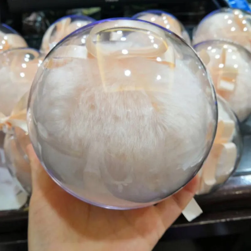 Fluffy Powder Puff for Body Round Powder Loose Puff  Glittering Pom Pom