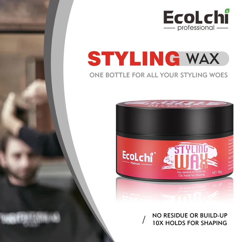 OEM ODM Hair Wax Styling Products Salon Home Use 24 Hours Long Lasting Strong Hold Hair Wax