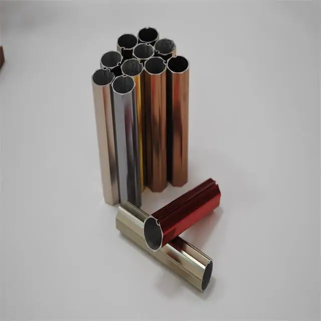 6 inch 7075 round pipe for curtain curtains tube 28mm aluminum tubes