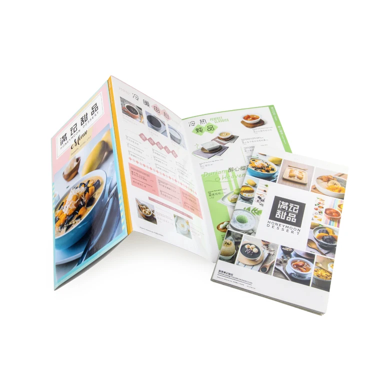 Packaging Eco Friendly Product Foldable Leaflet Print Instruction Manual Printing