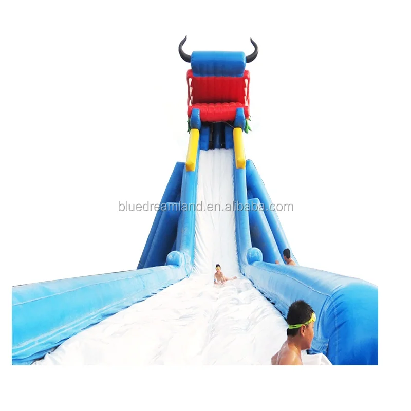 Amusement Park Outdoor Ice World Kids Inflatable Water Park Equipment on the Land