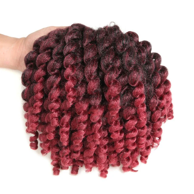 wholesale cheap synthetic hair spring wand curl crochet braid hair