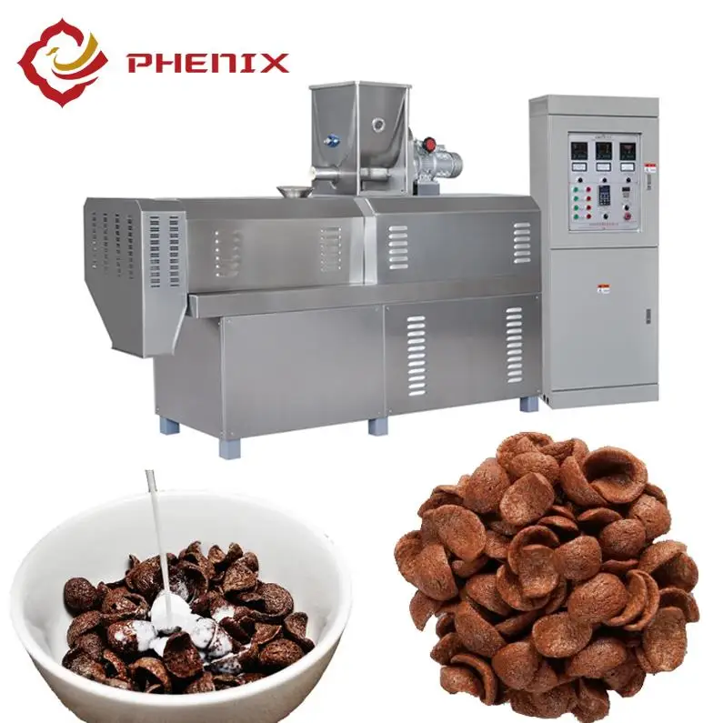 Phenix Puffed Corn Making Machine Snack Food Puffed Corn Rice Machine Small Inflating Bulge Food Extruder