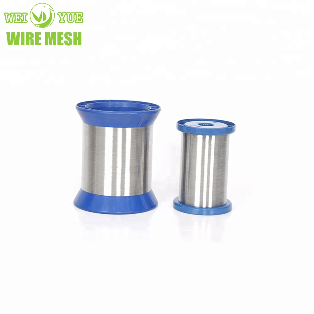 Проволока из нержавеющей стали SS316L 0,05 мм для текстиля