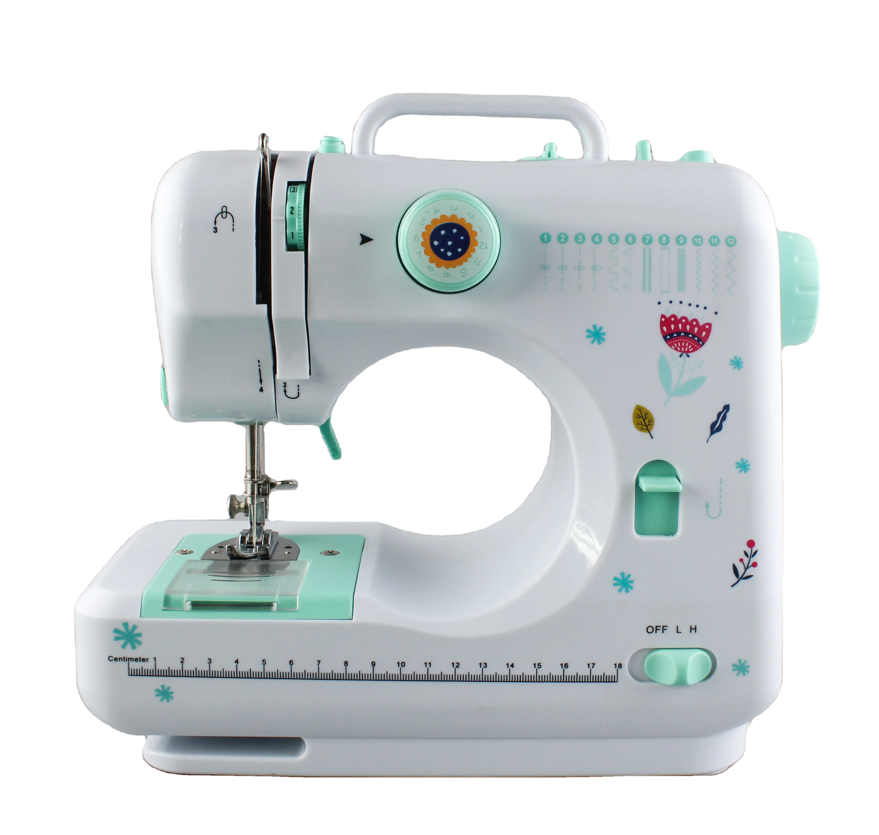 DIY Crafts Mini Home Maquina De Coser Machine a Coudre with Multifunctional Features FHSM-505G Sewing Machine