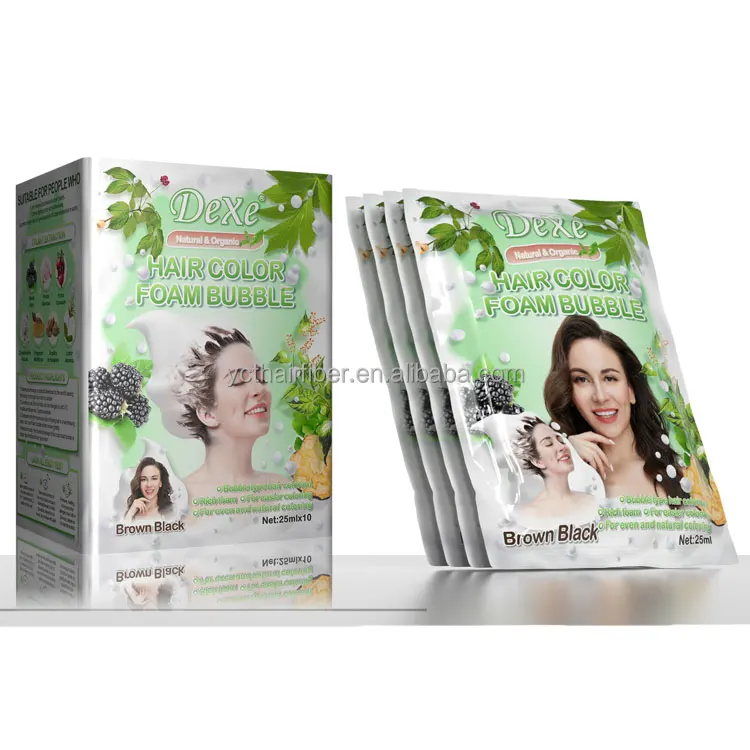 India 5 Minutes Magic Black Hair Color Shampoo Ammonia Free 2 In 1 - Buy India Hair Color Shampoo