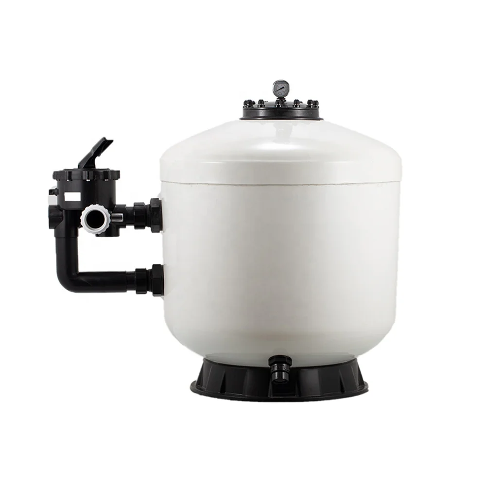 Фабричный боковой фильтр из стекловолокна для бассейна с клапаном