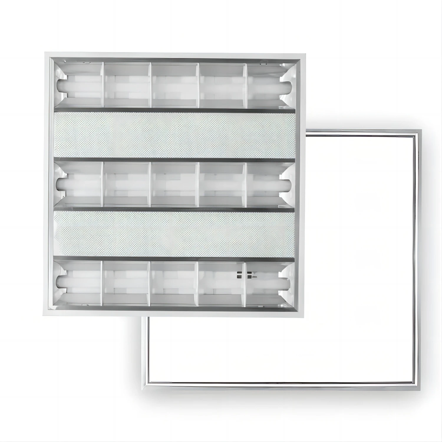 Высококачественная потолочная решетка T5 встраиваемый внутренний отражатель лампы люминесцентного освещения