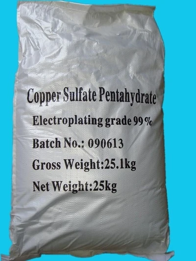 good price copper sulfate Pentahydrate factory 99% electroplating grade