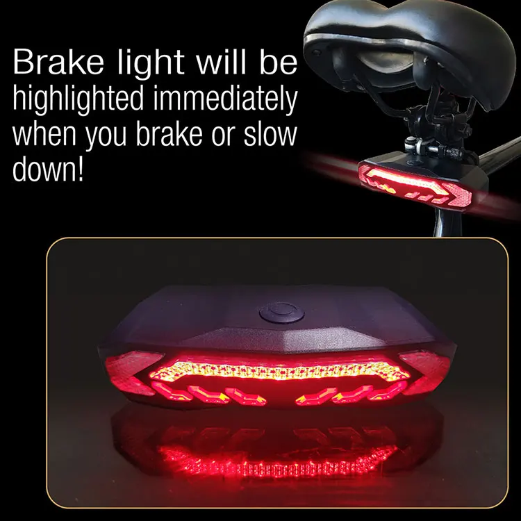 Most popular bicycle turn signal horn lamp