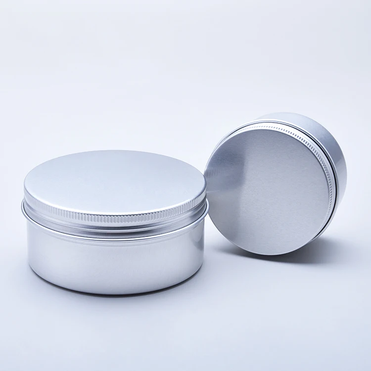 Wholesale custom 30ml 50ml empty metal container aluminum candle jars
