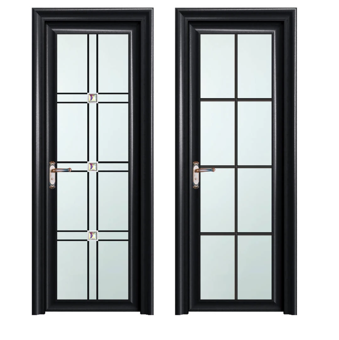 Wholesale price  Customize Aluminium  doors   interior  bathroom doors