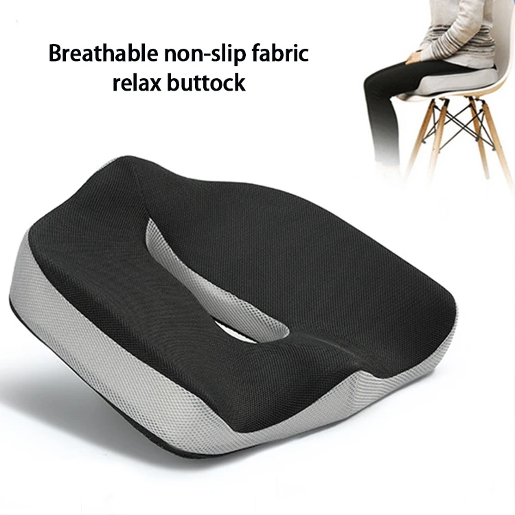 non-slip memory foam seat cushion