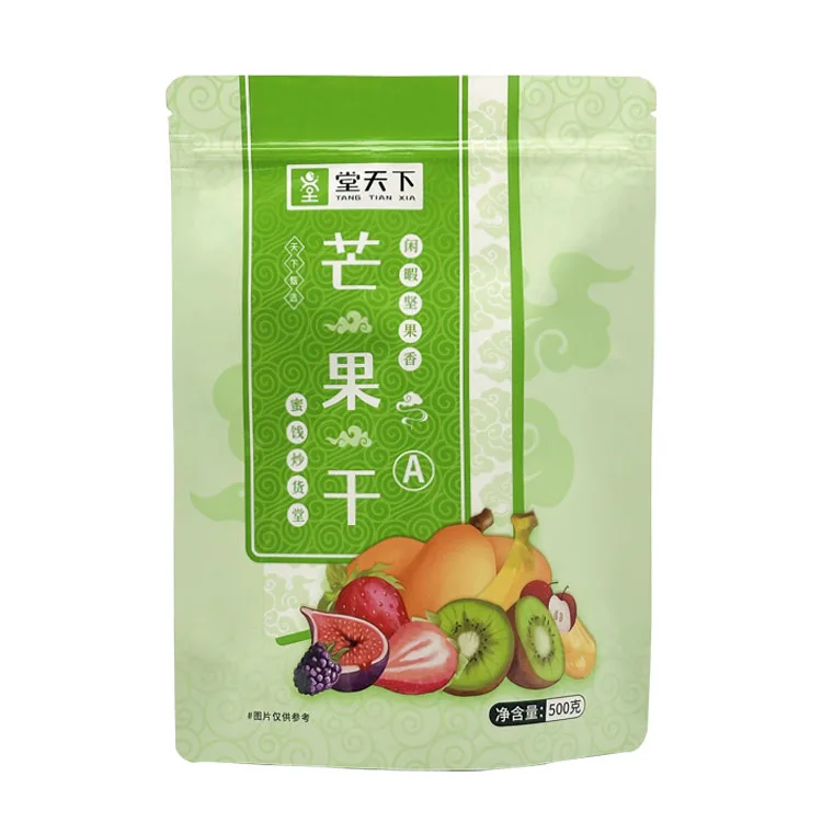 Stand Up Printing Snack Dried Fruit Large Packaging Bags