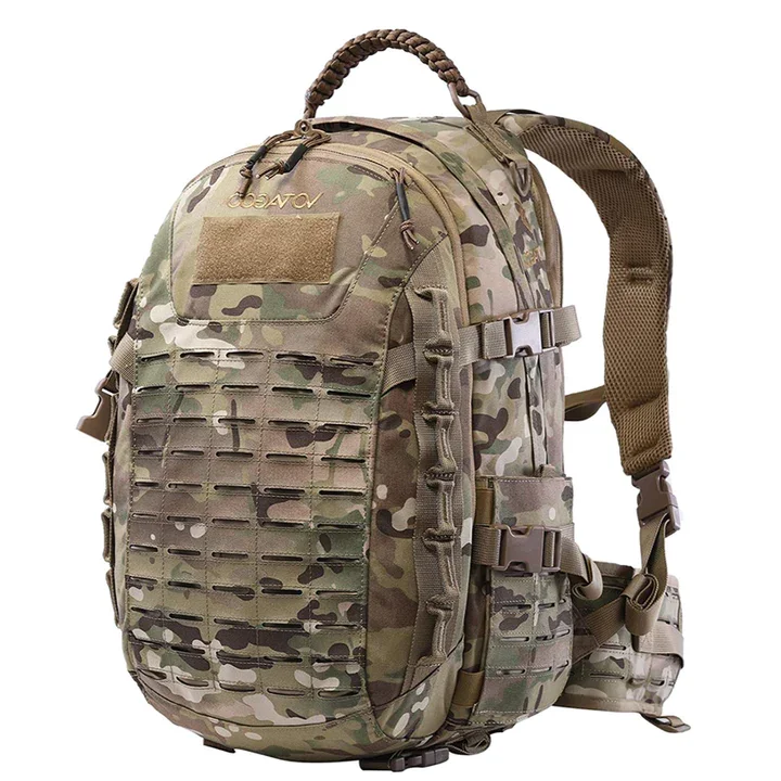 PTG сверхмощный 30L Molle рюкзак Водонепроницаемый боевой тактический мешок уличный унисекс с мягкой ручкой