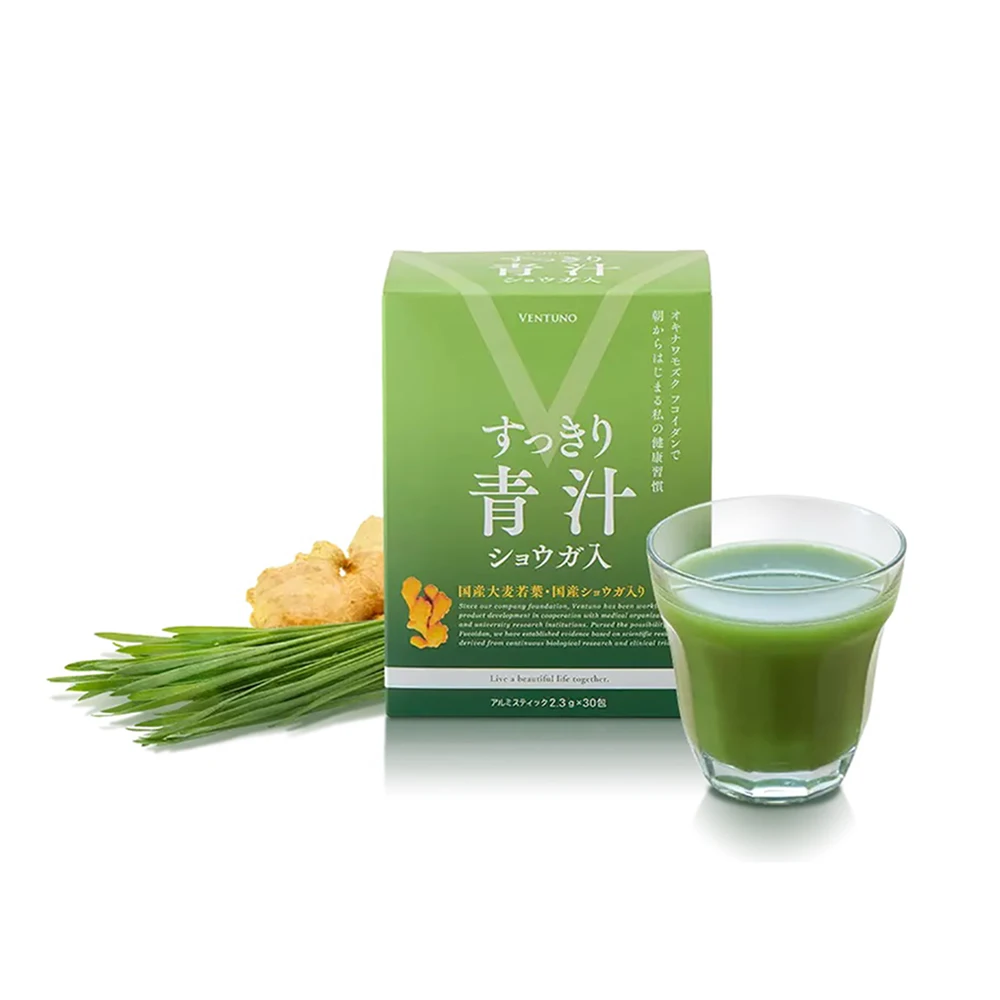 Bitter melon dietary fiber ginger matcha fucoidan food beverage drink juice