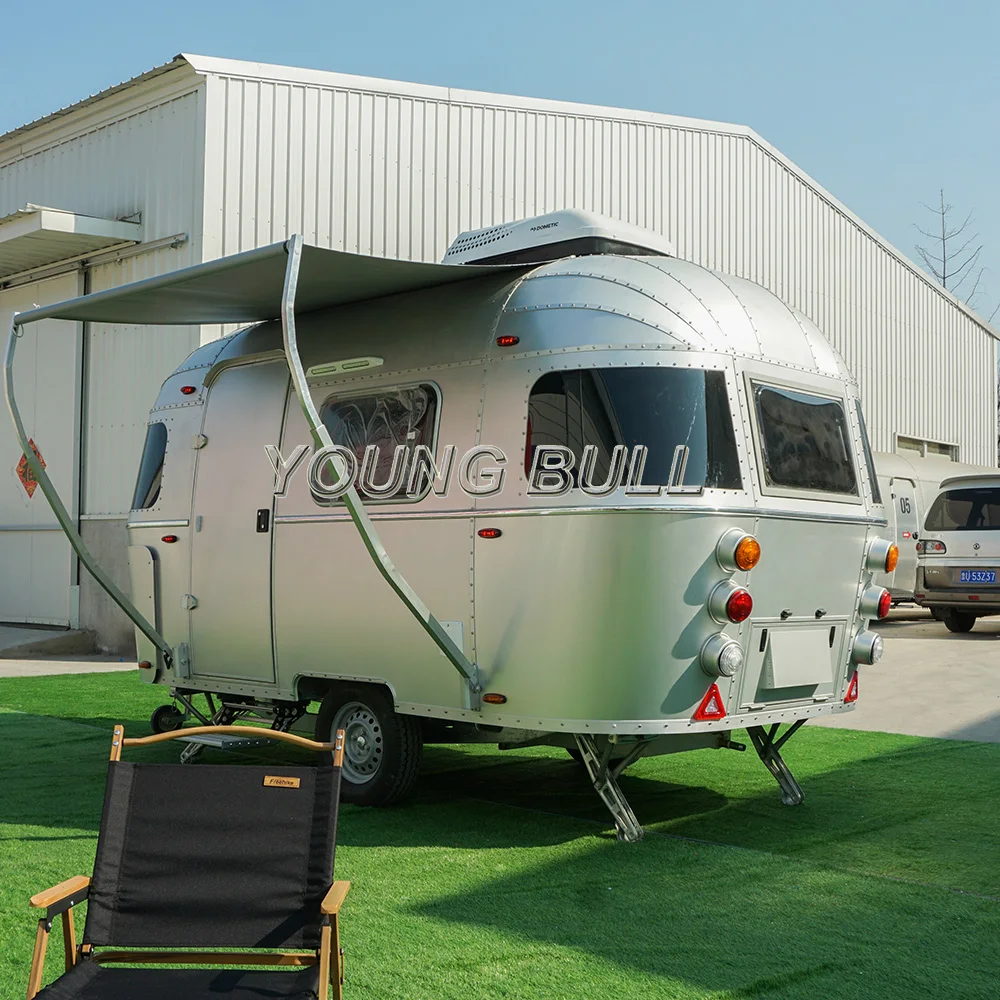 Youngbull Camper Trailer Hot Sale With High Quality Airstream Caravans In Korea