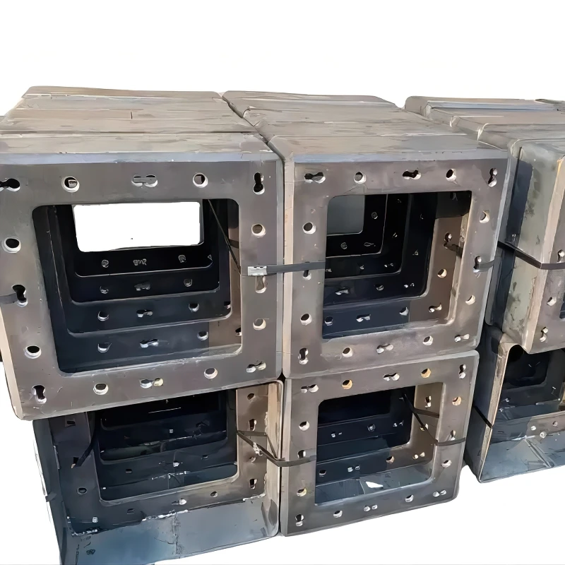 Concrete Hollow Square Pile End Plate Square Pile End Plate Square Steel Q235b End Plates for Concrete Pipe Piles