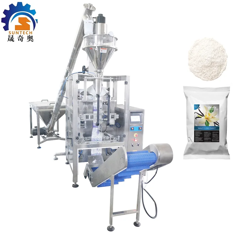 Precision Automatic 200g 3kg Licorice Powder Vanilla Powder Pouch Filling Packing Machine Supplier