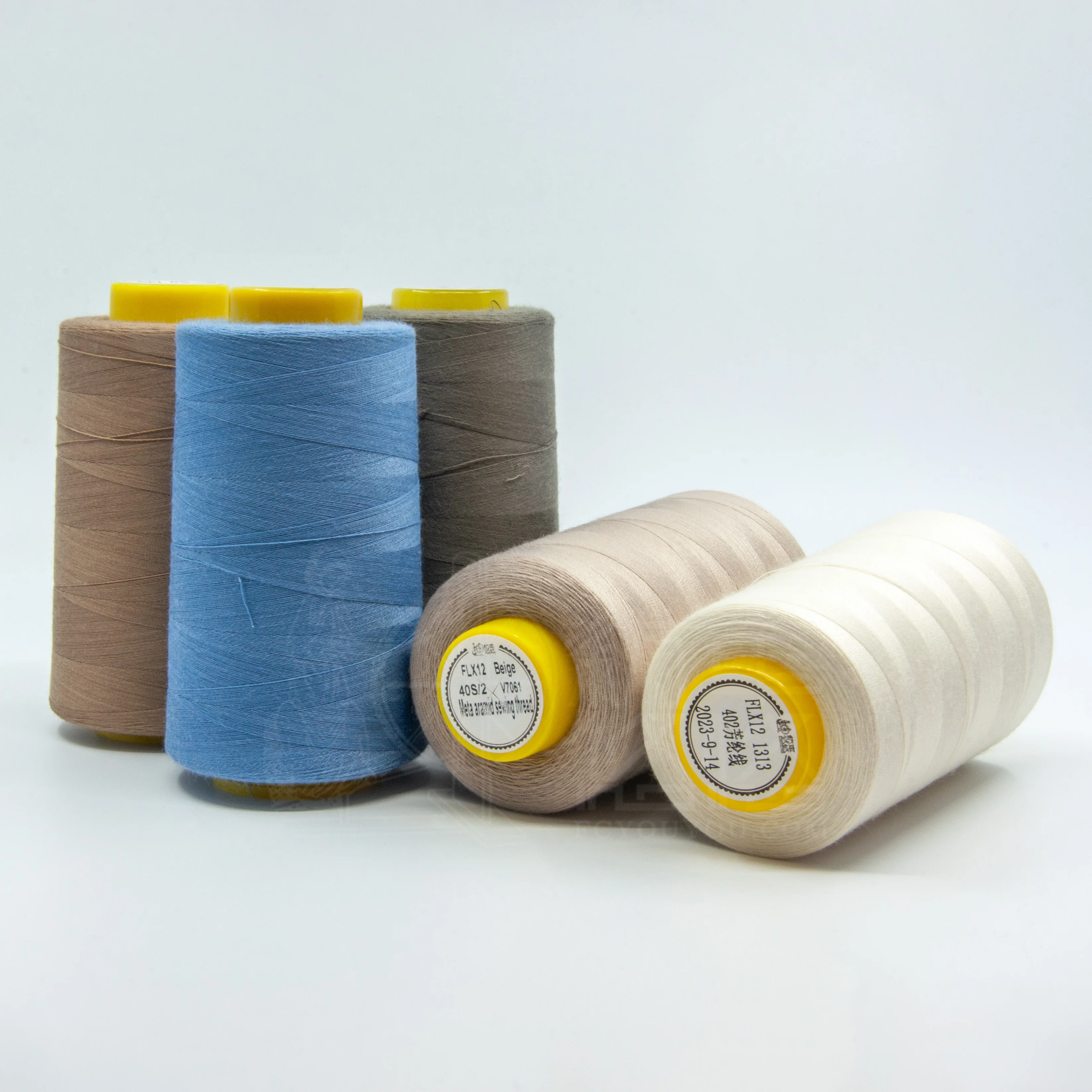 1313 meta aramid thread Fire Retardant meta aramid spun thread High tenacity fire proof meta-aramid sewing thread