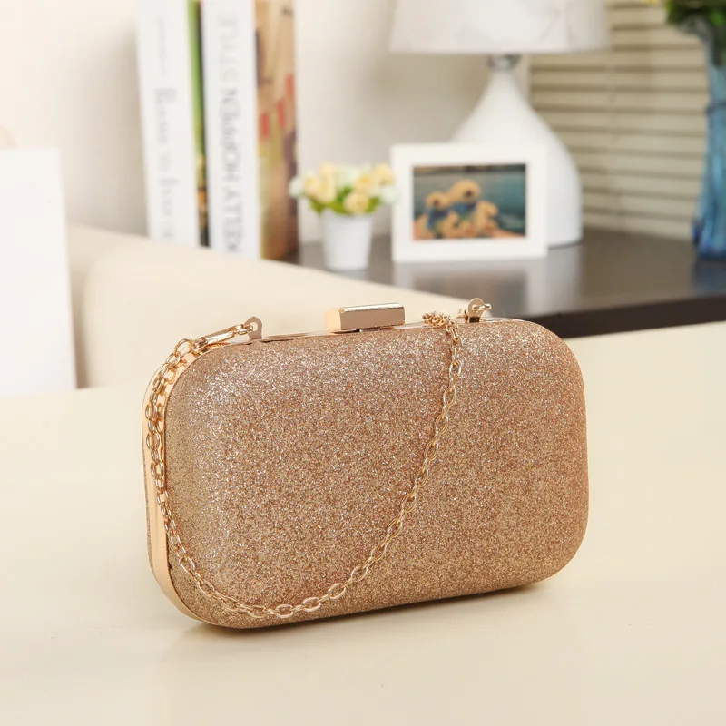 High Quality Bling Party Bag PU Leather Luxury Fashion Wedding Dinner Evening Bags Purse Clutch Bag