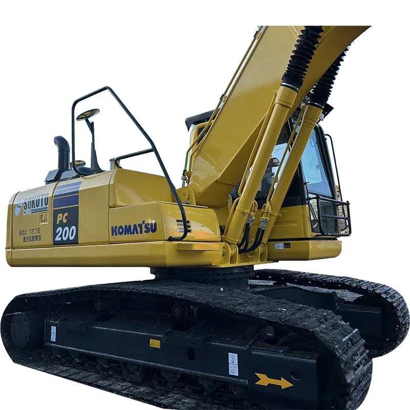 Хит продаж строительное оборудование использованный японский экскаватор Komatsu PC200-8 подержанные машины для продажи