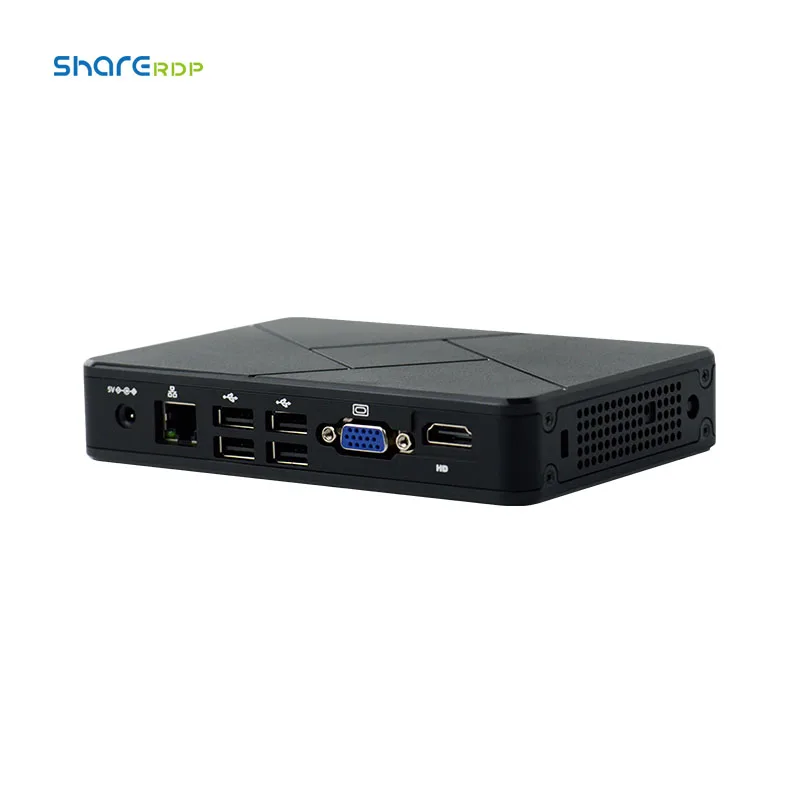 Sharerdp Mini cloud Office Personal Computer zero Thin Client RK3328 1G+8G Easy Setup for student