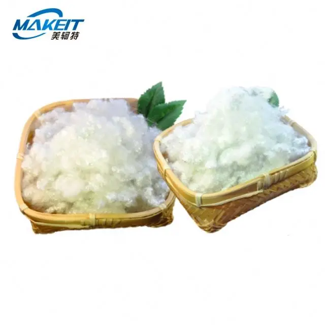 100 натуральные чипы, класс 3D HCS полиэстер для наполнения плюшевых игрушек, арамидное штапельное волокно