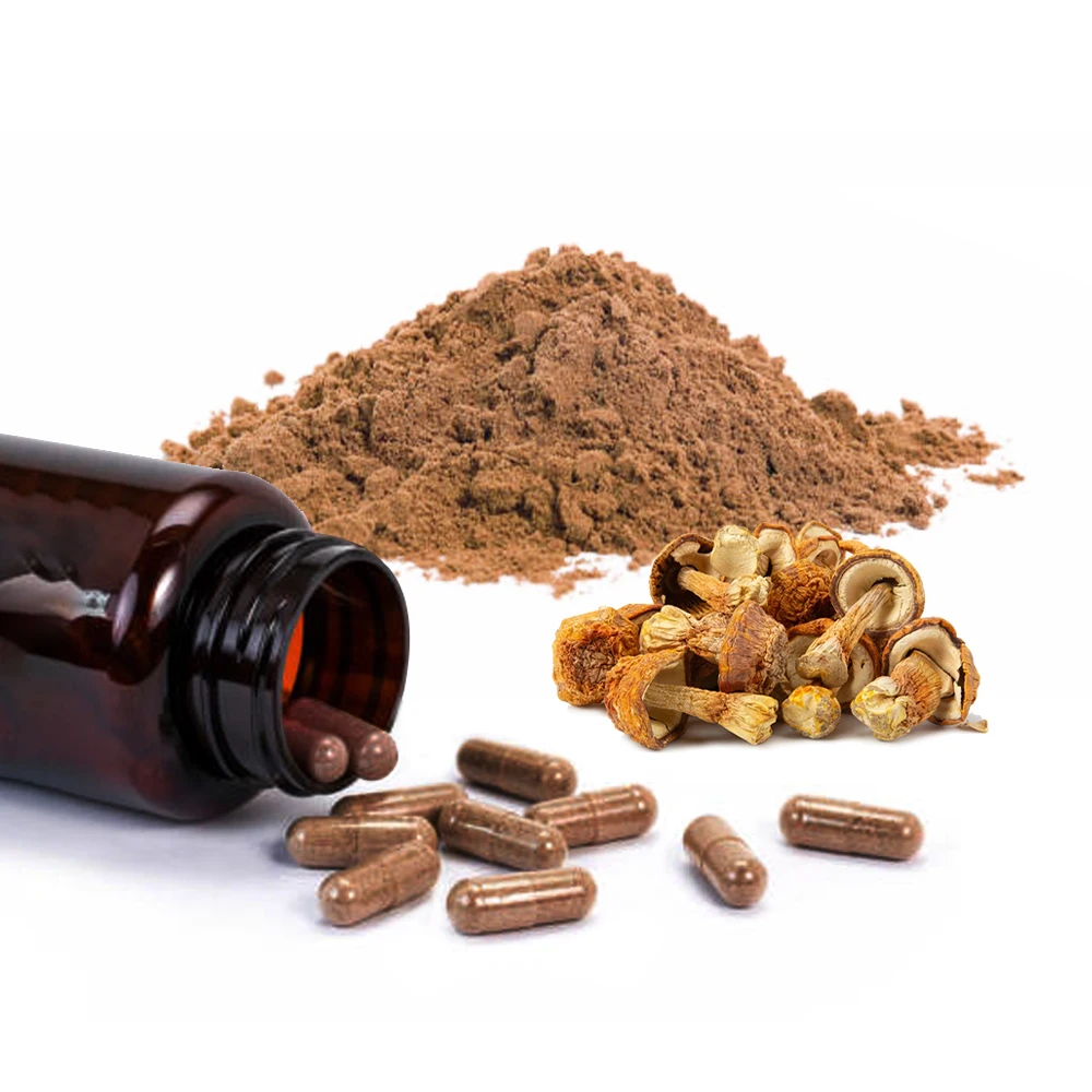 100% Natural 10%-50% Polysaccharide Agaricus Blazei Mushroom Extract Powder capsule Agaricus Blazei Extract Water Soluble