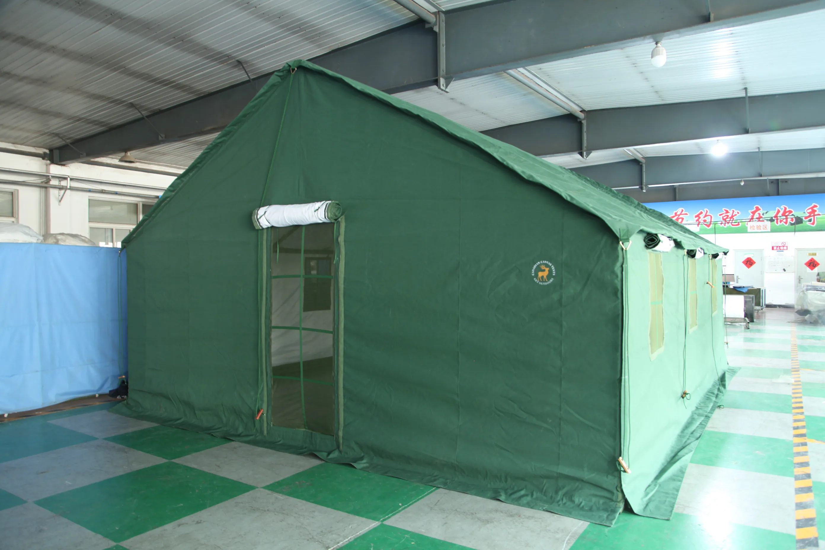 QX factory sale outdoor 5 8 10 persons family waterproof outdoor camping tents