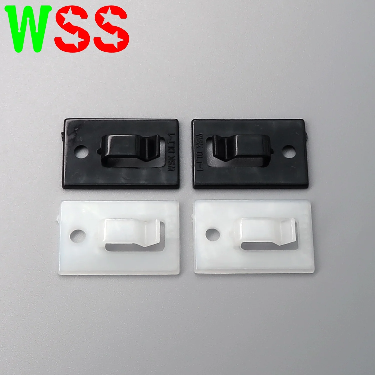 Nylon Self-Adhesive Saddle Type Tie Mount Cable Clamp Clips 3M Tape