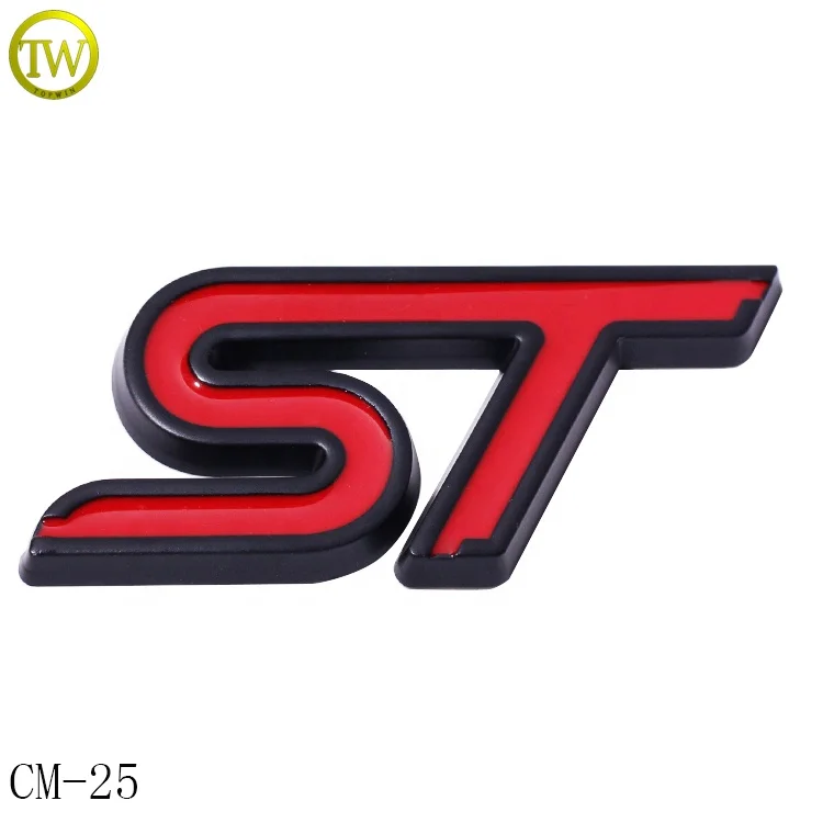 Модная эмблема алфавита Логотипы автомобилей индивидуальные автомобильные наклейки из цинкового сплава эмалевые буквы хромированный автомобильный значок с