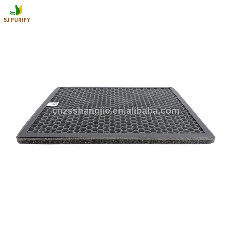 
Customized remove formaldehyde odor active carbon panel sheet air filter replacement 