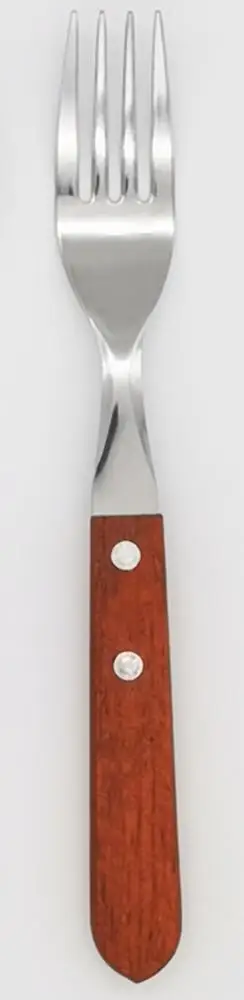 South America Most Popular Product 3pcs Wooden Handle Cutlery Flatware Sets